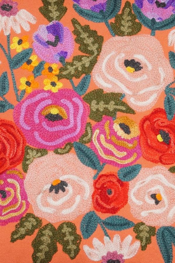 Carraig Donn Lily Floral Cushion 45x45cm