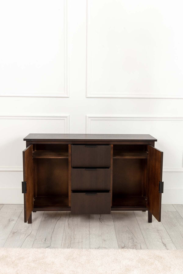 Carraig Donn Lisbon Dark Wood Sideboard