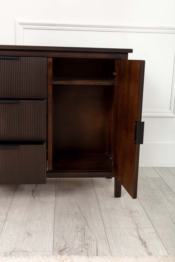 Carraig Donn Lisbon Dark Wood Sideboard