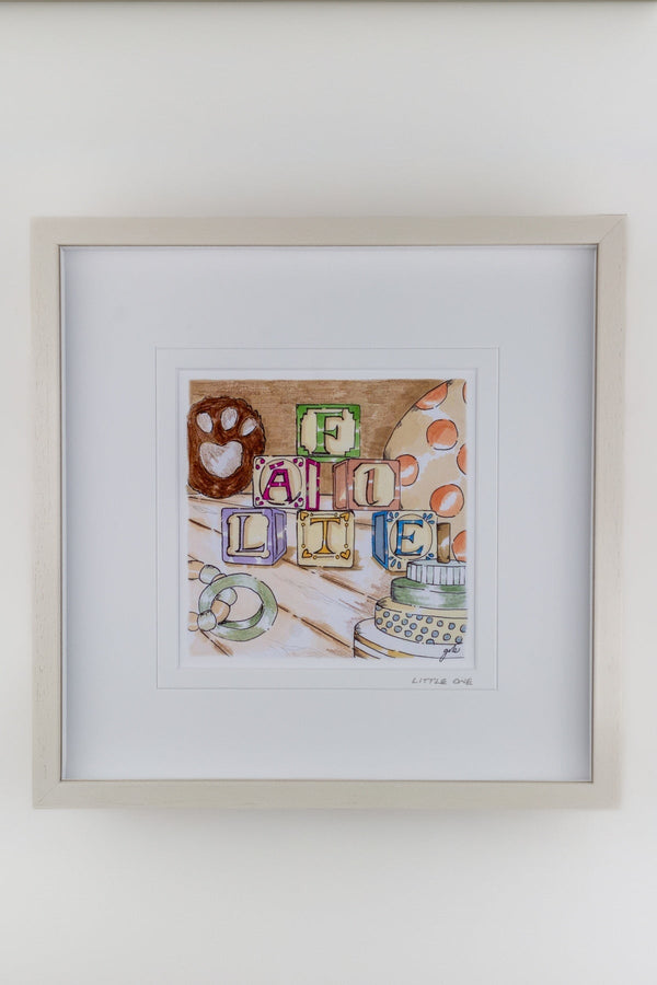 carraig donn "Little One" Large Framed Art Print