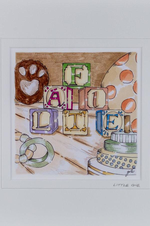 Carraig Donn "Little One" Small Framed Art Print