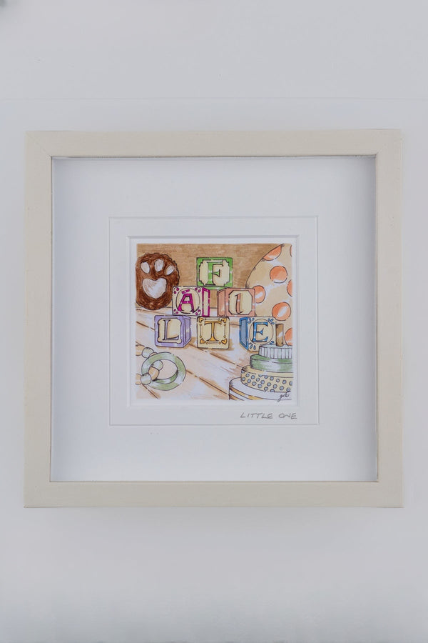 carraig donn "Little One" Small Framed Art Print