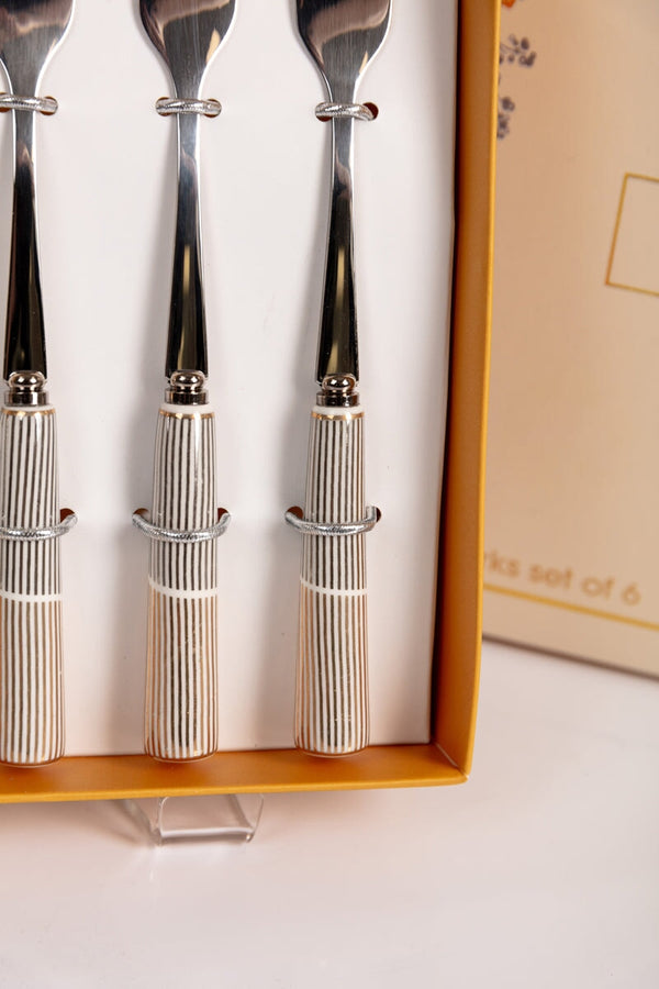 Carraig Donn Carraig Donn Living Pastry Forks Set Of 6