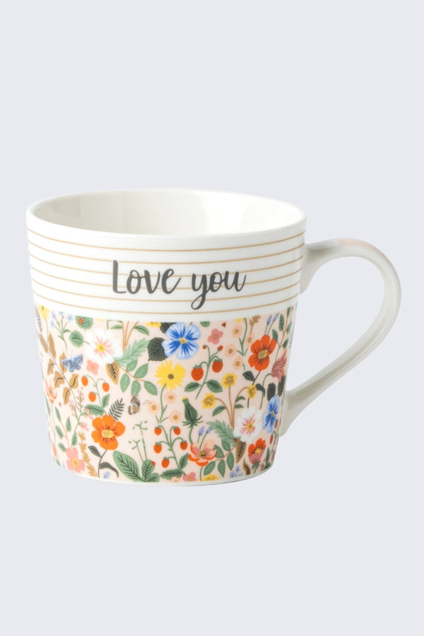 carraig donn Love You Floral Mug