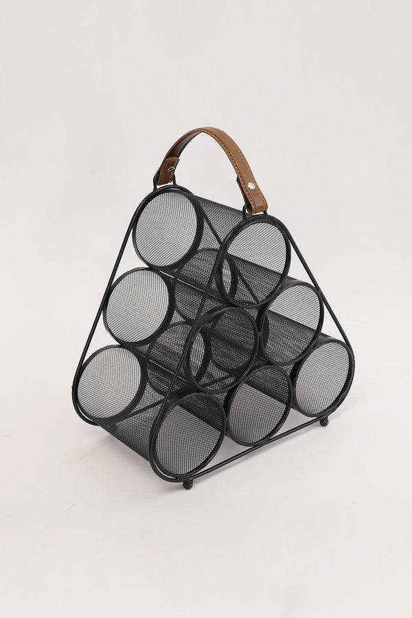 Carraig Donn Lynn Wine Rack With Handle
