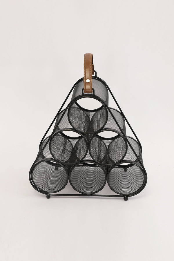 Carraig Donn Lynn Wine Rack With Handle
