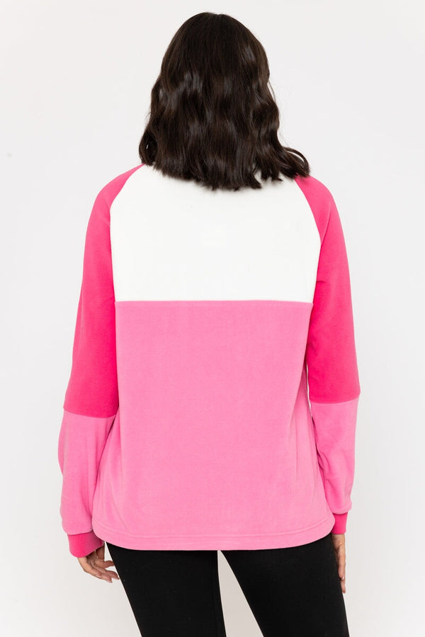 Carraig Donn Maeve Fleece In Pink