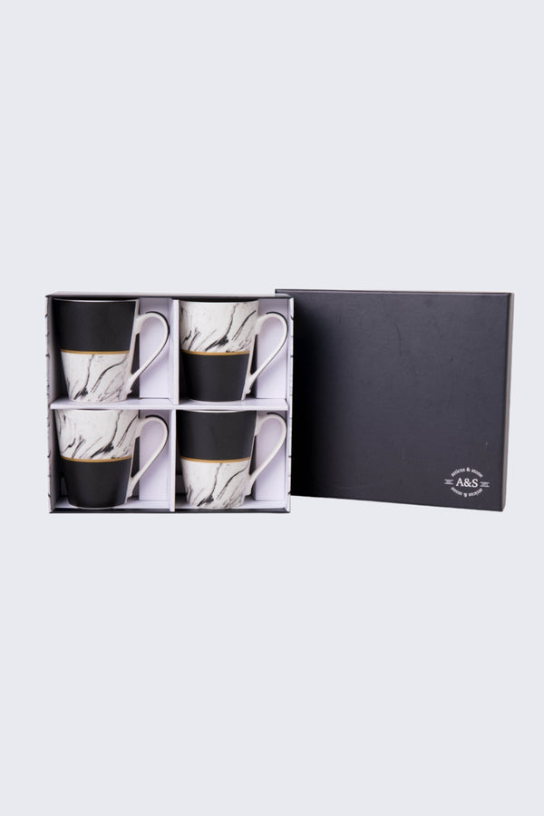carraig donn Marble Set Of 4 Mugs