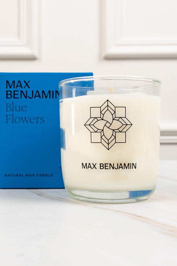 Carraig Donn Max Benjamin Blue Flowers Candle