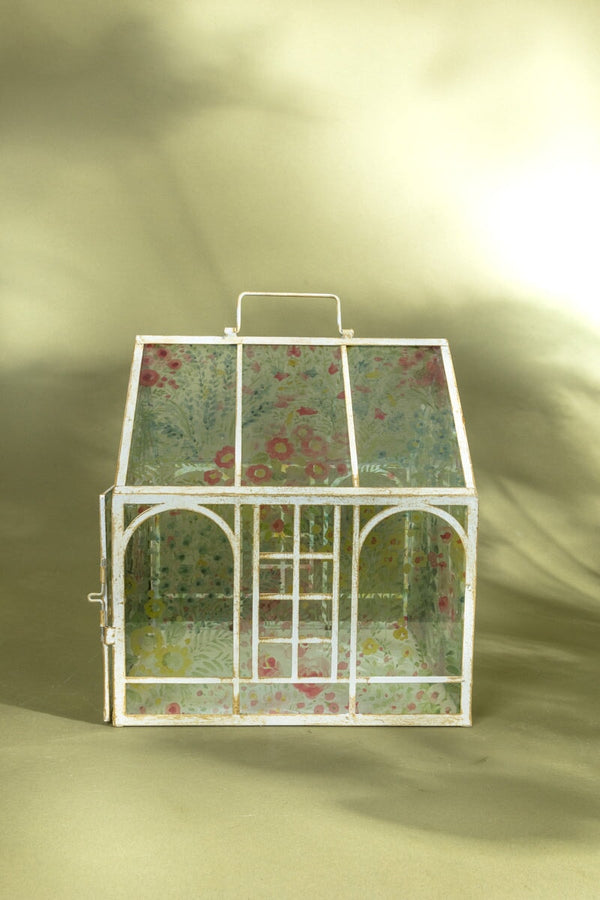 Carraig Donn Meadow Floral Glass House Decor