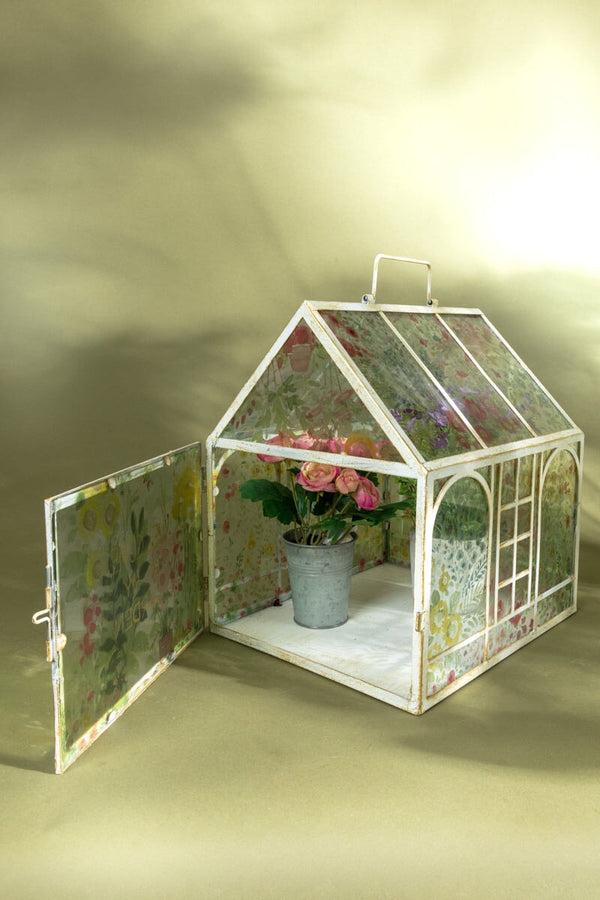 Carraig Donn Meadow Floral Glass House Decor