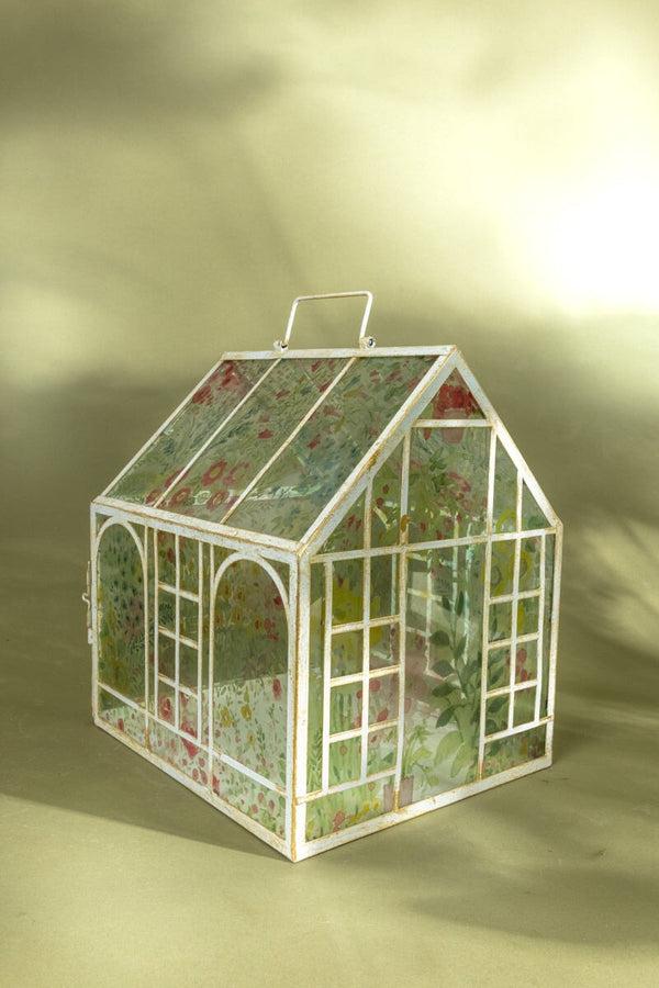 Carraig Donn Meadow Floral Glass House Decor
