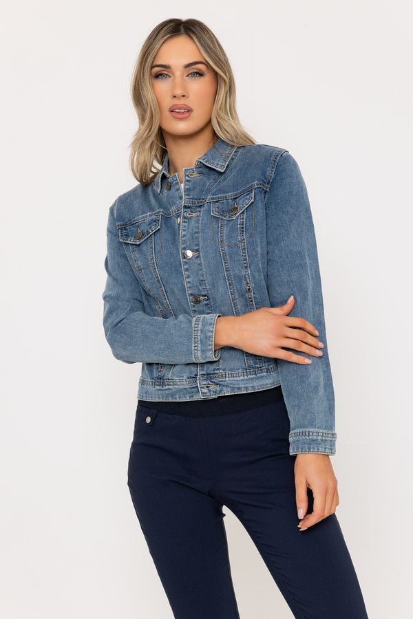 carraig donn Medium Blue Denim Jacket