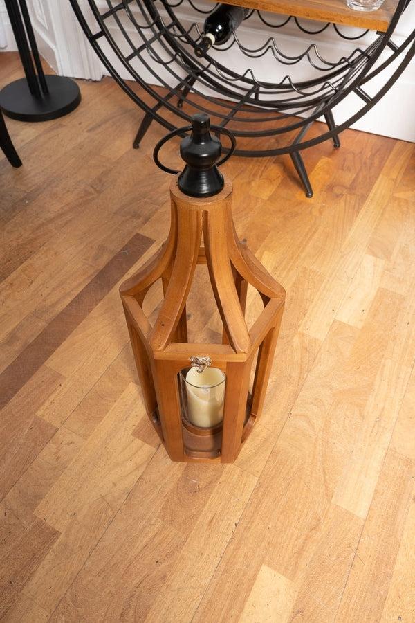 Carraig Donn Medium Mason Wood Lantern