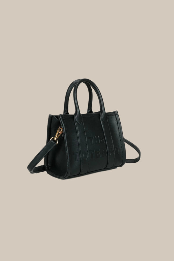 Carraig Donn Mini Logo Tote Bag In Black