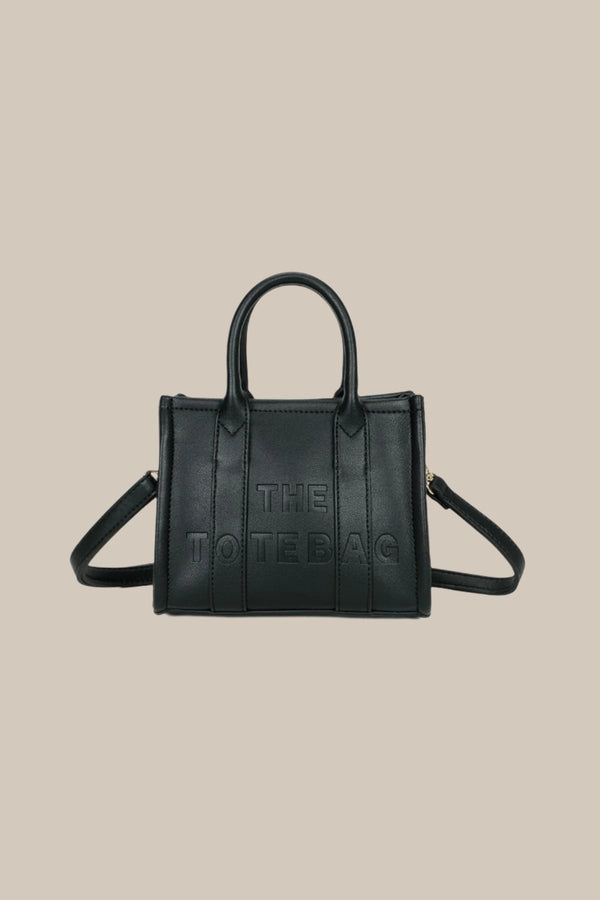 carraig donn Mini Logo Tote Bag in Black