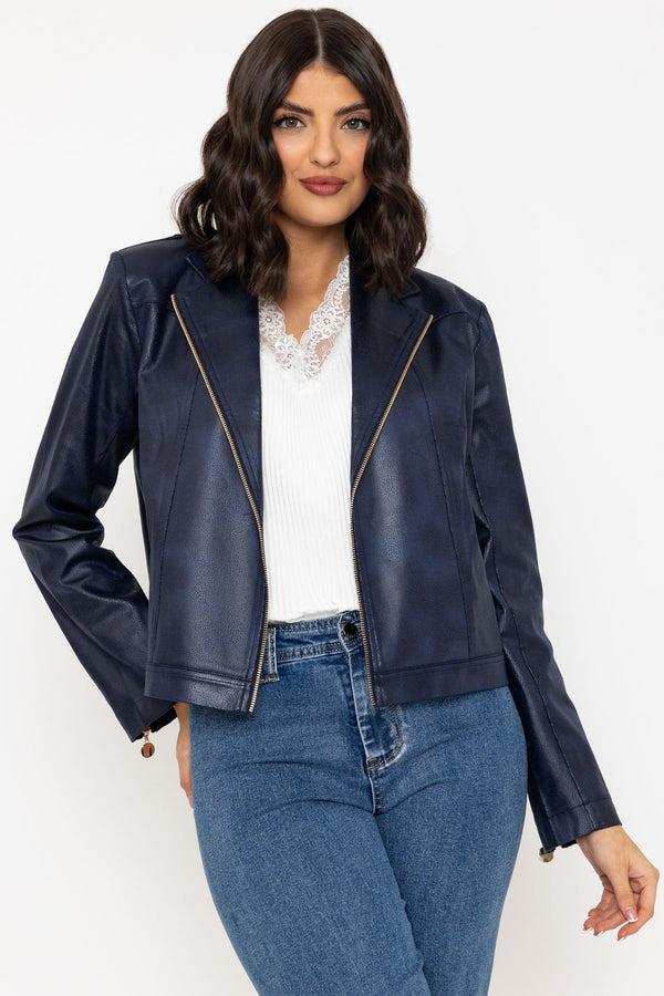 Carraig Donn Navy Camilla Jacket