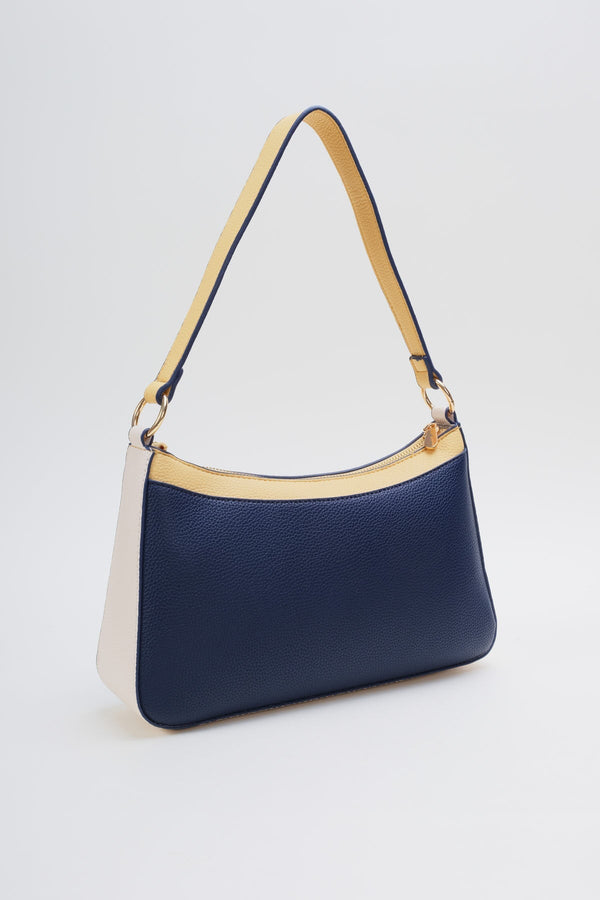 Carraig Donn Navy Colour Block Shoulder Bag