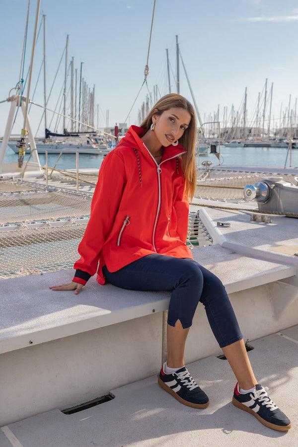 Carraig Donn Navy Crop Stretch Jeans