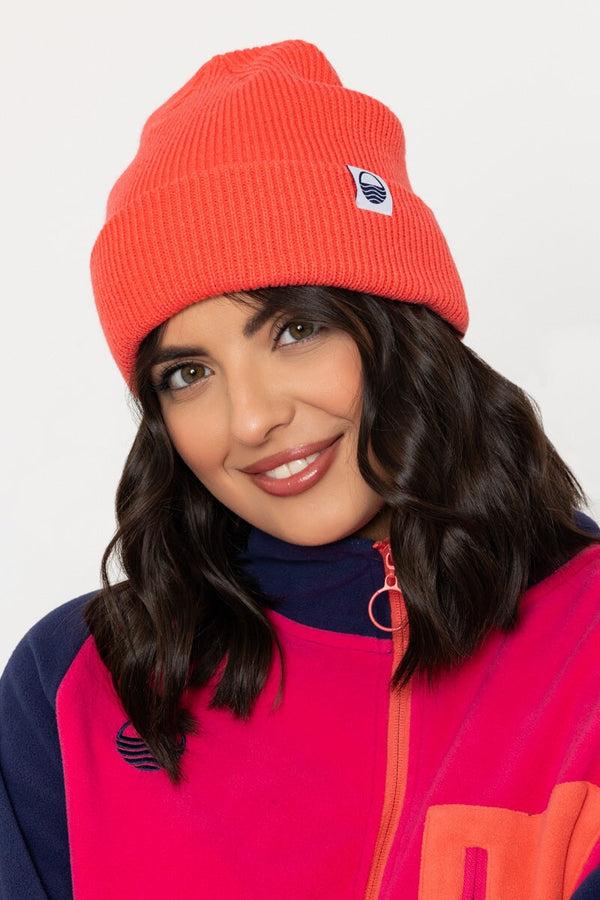 carraig donn Orange Beanie Hat