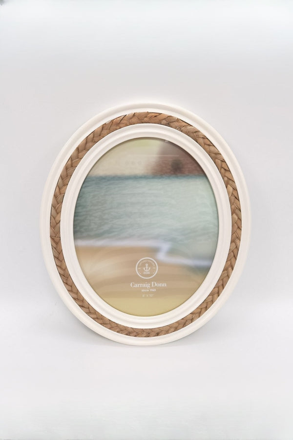 Carraig Donn Oval Rope Photo Frame 8x10inch