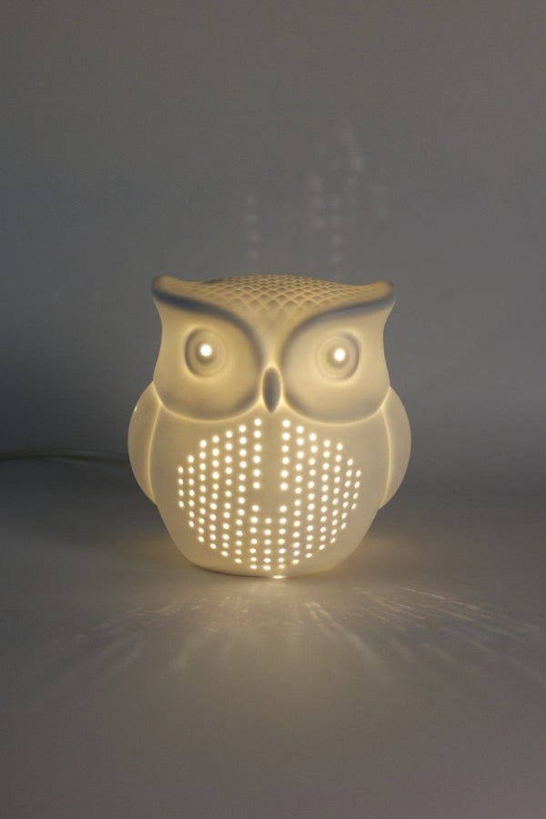 carraig donn Owl Shaped Glow Lamp