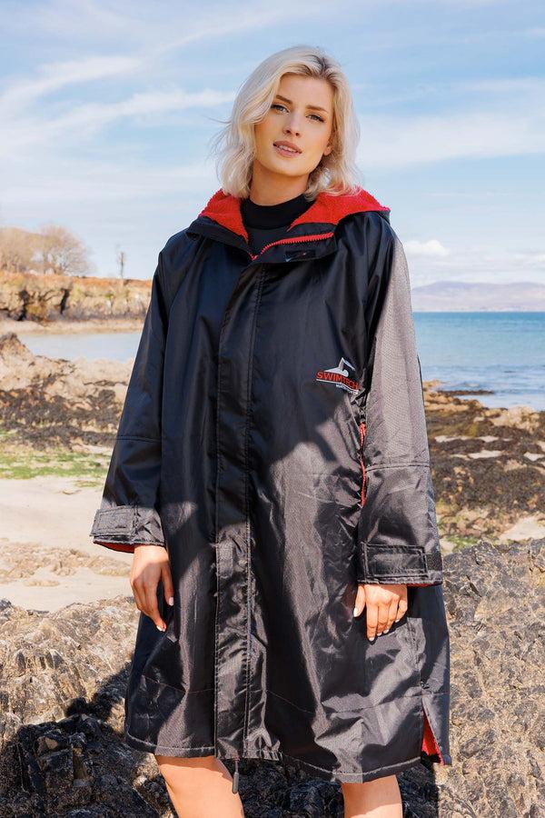 carraig donn Parka Robe in Black