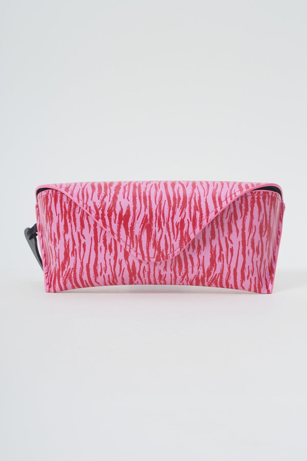 carraig donn Pink Animal Print Sunglasses Case