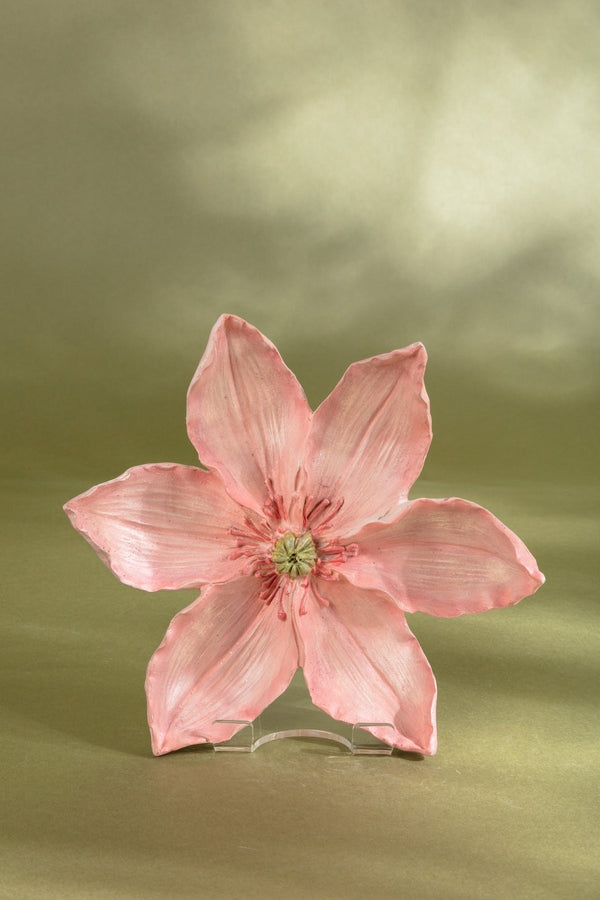 carraig donn Pink Flower Shaped Hanging Wall Decor