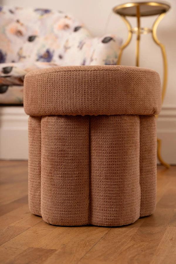 Carraig Donn Pink Flower Stool