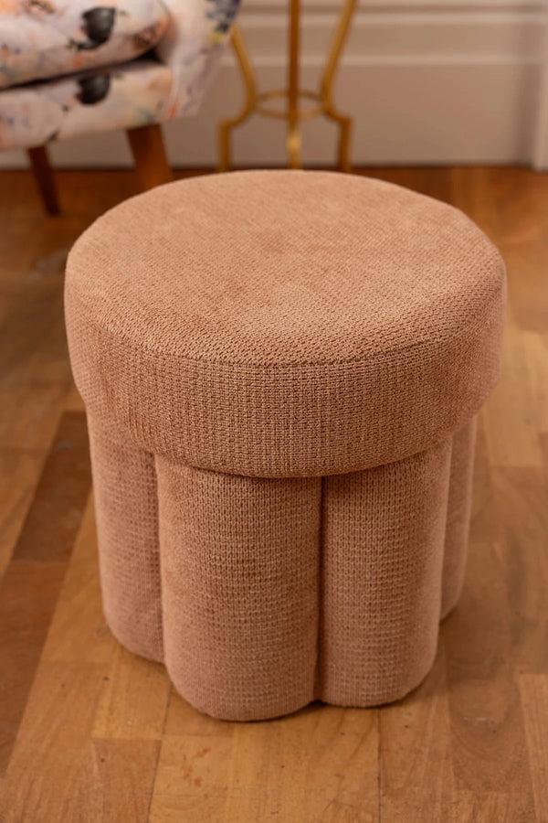 carraig donn Pink Flower Stool