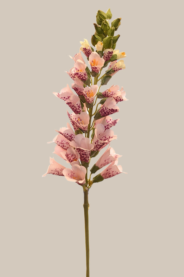 carraig donn Pink Fox Glove Artificial Flower