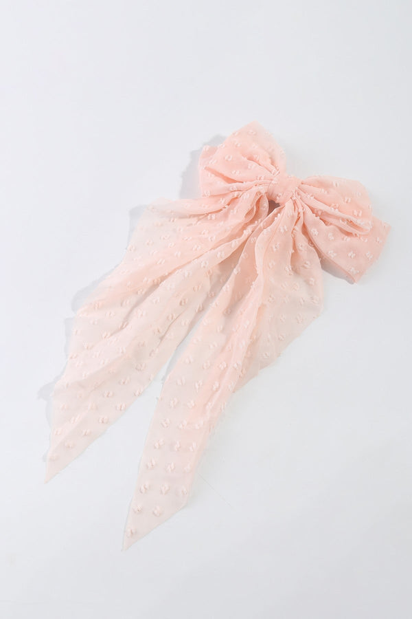 carraig donn Pink Hair Clip Bow