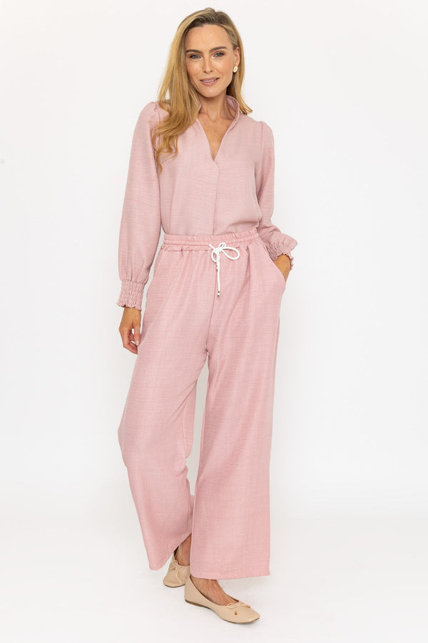 Carraig Donn Pink Jogger Waist Trousers