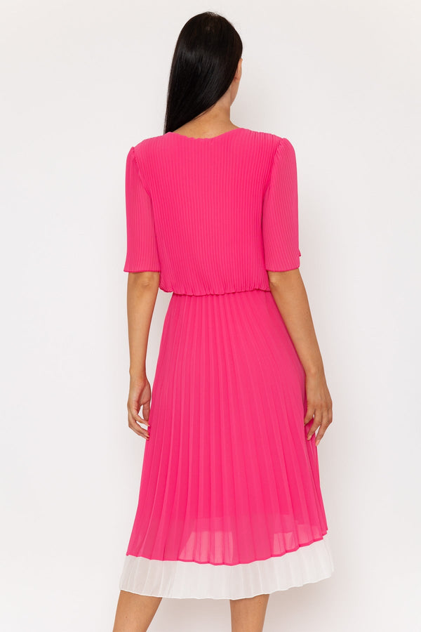Carraig Donn Pink Michaela Midi Dress