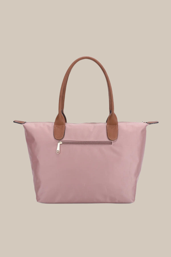 Carraig Donn Pink Nylon Tote Bag