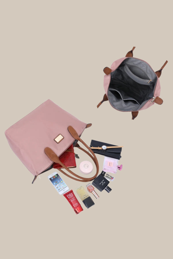 Carraig Donn Pink Nylon Tote Bag