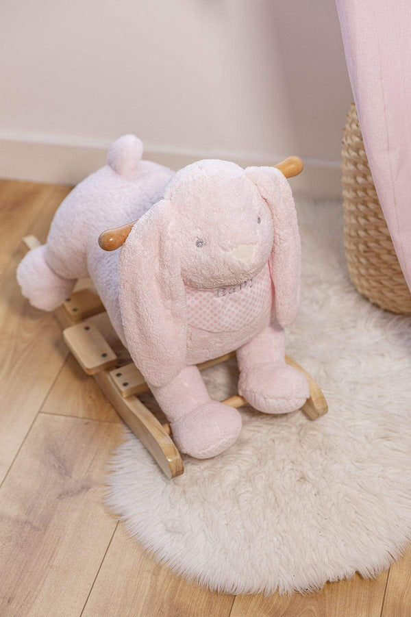 carraig donn Pink Rocking Bunny
