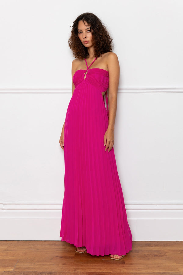 Carraig Donn Pink Sleeveless Dani Midi Dress