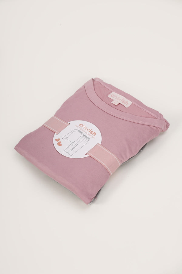 Carraig Donn Pink Star Print Pyjama Set