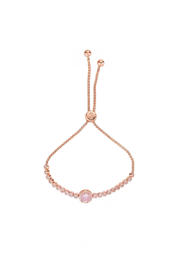 carraig donn Pink Stone Rose Gold Bracelet