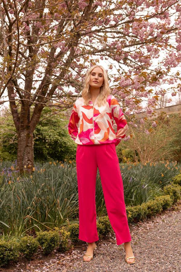 carraig donn Pink Wide Leg Trousers