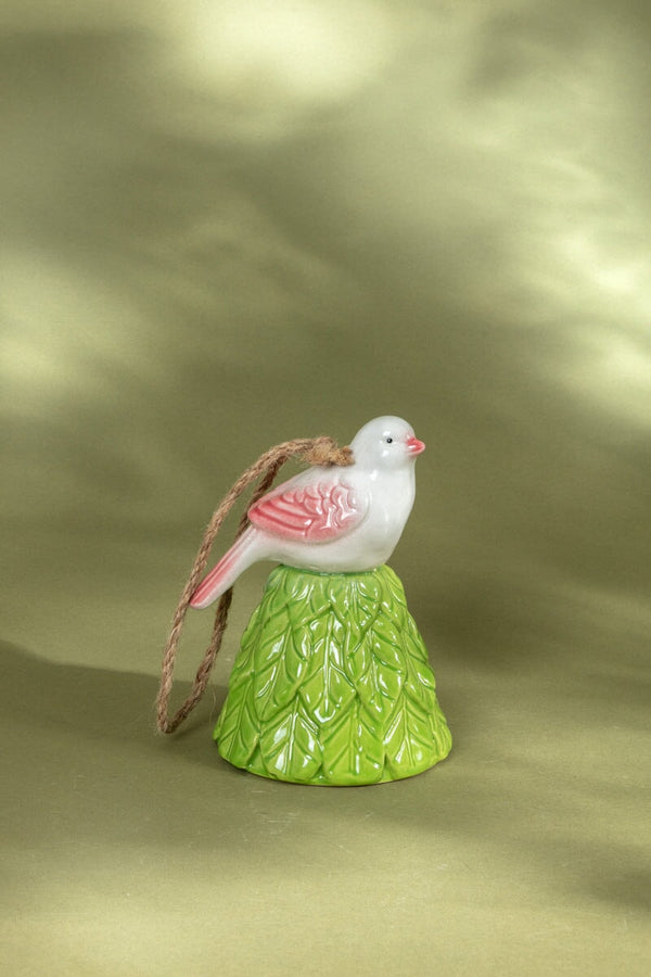 Carraig Donn Porcelain Bird Shaped Wind Chime