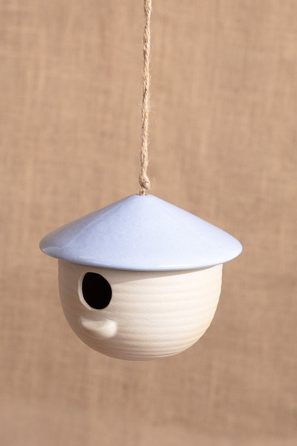 Carraig Donn Porcelain Blue Coastal Bird House