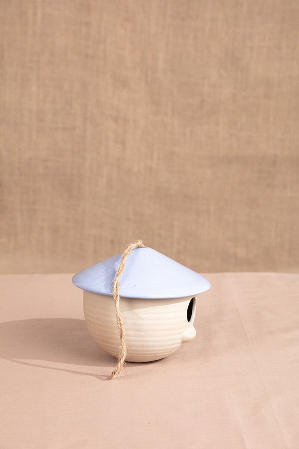 Carraig Donn Porcelain Blue Coastal Bird House