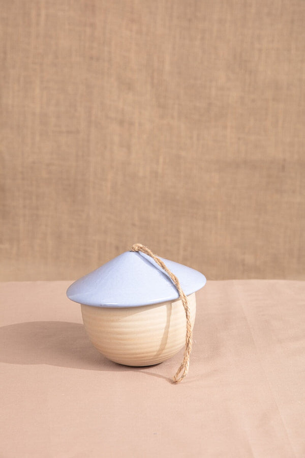 Carraig Donn Porcelain Blue Coastal Bird House