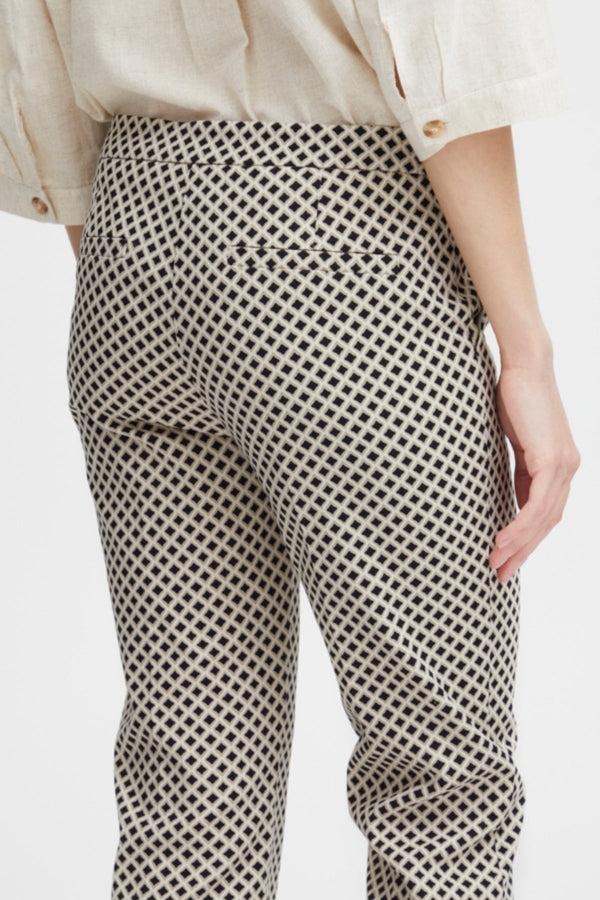 Carraig Donn Printed Cotton Trousers