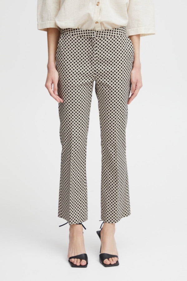 Carraig Donn Printed Cotton Trousers