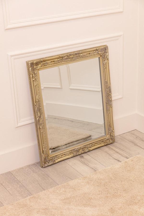 carraig donn Rectangular Champagne Wall Mirror