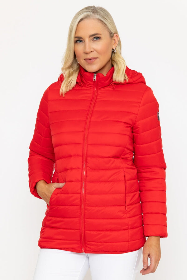 Carraig Donn Red Quilted Padded Jacket